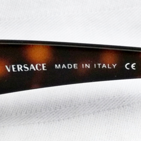 New Versace Unisex Medusa Tortoise Sunglasses - Picture 3 of 7